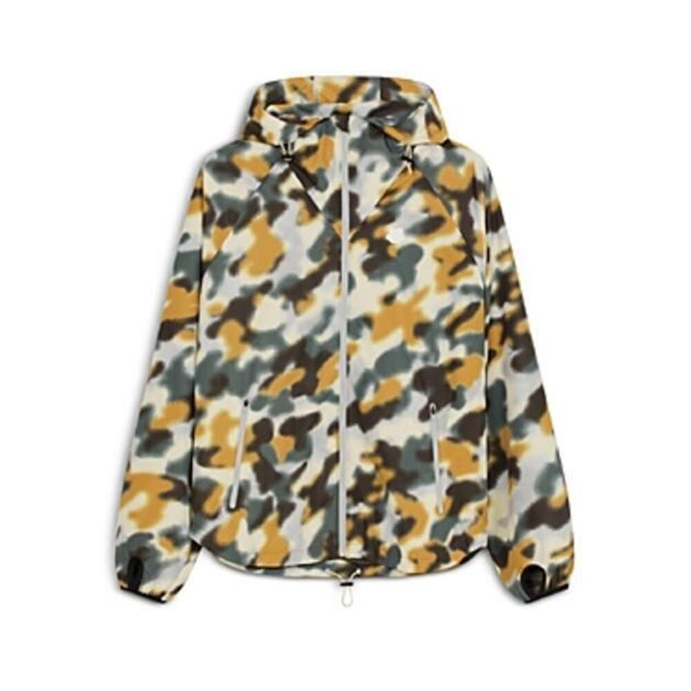 Kenzo Abstract Print Windbreaker Ivory Size XL 1887